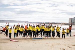 Imagen del Surf Camp de Horizon en Salinas, Asturias