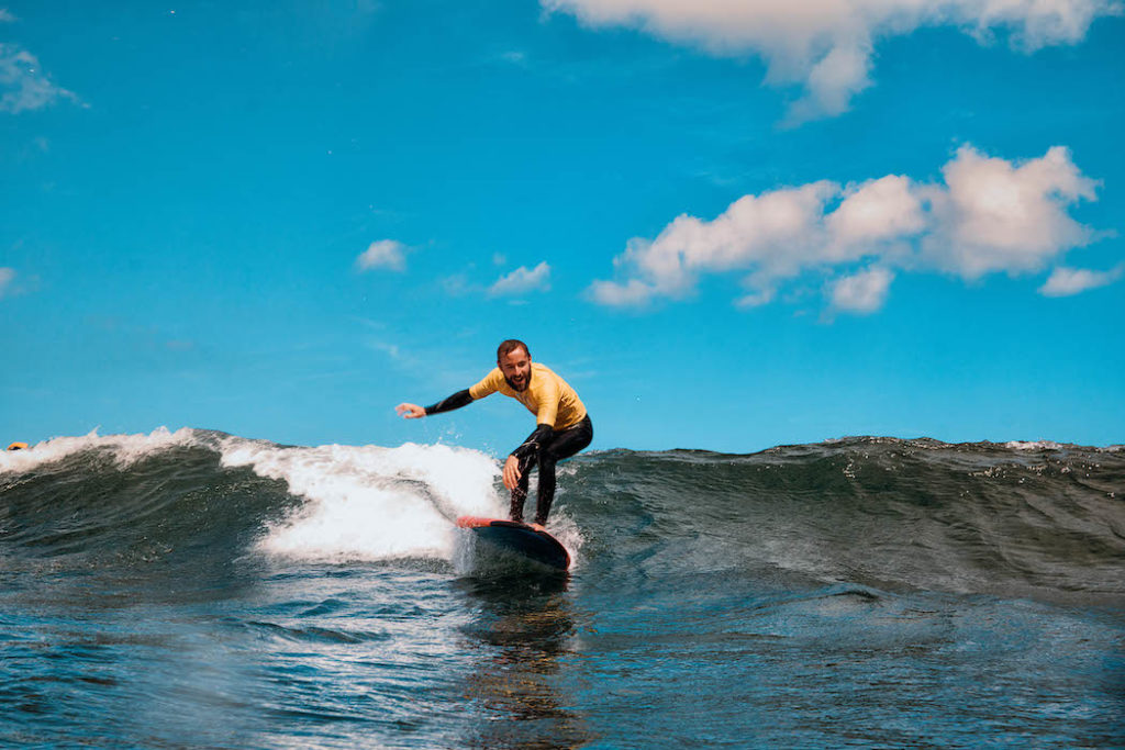 Aprender a surfear, el Take Off paso a paso Horizon