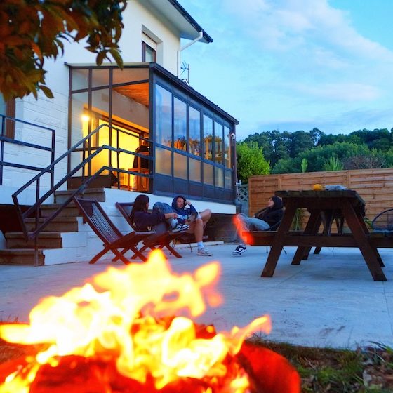 Alojamiento del Surf Camp en Salinas de Horizon